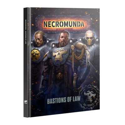 BASTIONS OF LAW manuale per necromunda IN INGLESE gang PALANITE ENFORCER età 12+