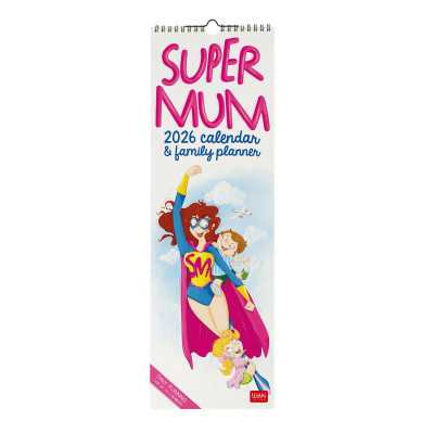 CALENDARIO 2026 legami SUPER MUM planner VERTICALE da parete