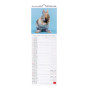 CALENDARIO 2026 legami HONEY BUNNY conigli VERTICALE da parete