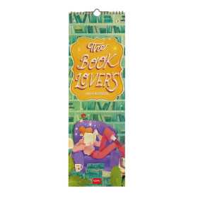 CALENDARIO 2026 legami BOOK LOVERS libri VERTICALE da parete