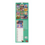 CALENDARIO 2026 legami BOOK LOVERS libri VERTICALE da parete