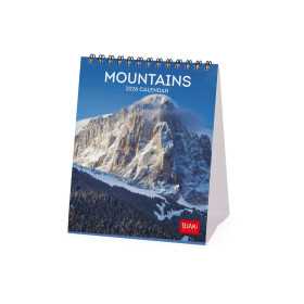 CALENDARIO DA TAVOLO 2026 legami MOUNTAINS montagna 12 X 14,5 CM scrivania