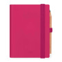 AGENDA 2026 legami MINI bigiornaliera 2-DAY da 12 mesi RASPBERRY rosa CON MATITA