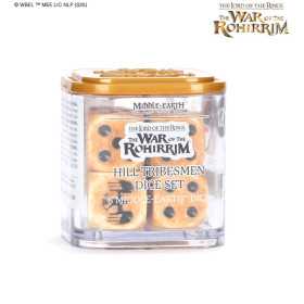 HILL TRIBESMEN DICE set di 8 dadi MIDDLE EARTH strategy battle game THE WAR OF THE ROHIRRIM the lord of the rings