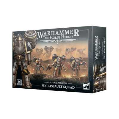MKII ASSAULT SQUAD set di 10 miniature LEGIONES ASTARTES warhammer THE HORUS HERESY età 12+