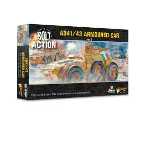 AUTOBLINDA AB41/43 armoured car BOLT ACTION warlord games ITALERI età 14+