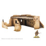 ADOBE BUILDING RUINS 2 scenario MDF miniature set EDIFICIO età 14+