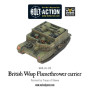 BRITISH WASP FLAMETHROWER CARRIER miniatura BOLT ACTION warlord games LANCIAFIAMME età 14+