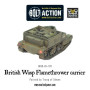 BRITISH WASP FLAMETHROWER CARRIER miniatura BOLT ACTION warlord games LANCIAFIAMME età 14+