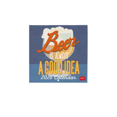 CALENDARIO DA PARETE 2026 legami BEER birra 18 X 18 CM piccolo