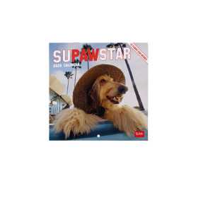CALENDARIO DA PARETE 2026 legami SUPAWSTAR cani 18 X 18 CM piccolo