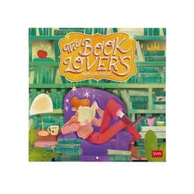 CALENDARIO DA PARETE 2026 legami THE BOOK LOVERS libri 30 X 29 CM grande