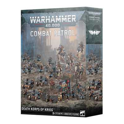 DEATH CORPS OF KRIEG squadroni della morte PATTUGLIA DA COMBATTIMENTO warhammer 40k COMBAT PATROL età 12+