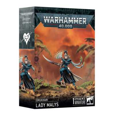 LADY MALYS miniatura DRUKHARI warhammer 40k CITADEL età 12+