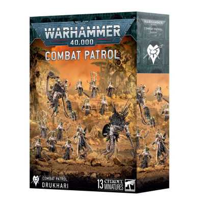 DRUKHARI combat patrol PATTUGLIA DA COMBATTIMENTO set di miniature WARHAMMER 40K età 12+