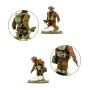 BRITISH & CANADIAN INFANTRY PLATOON winter IN PLASTICA warlord games BOLT ACTION età 14+