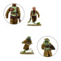 BRITISH & CANADIAN INFANTRY PLATOON winter IN PLASTICA warlord games BOLT ACTION età 14+