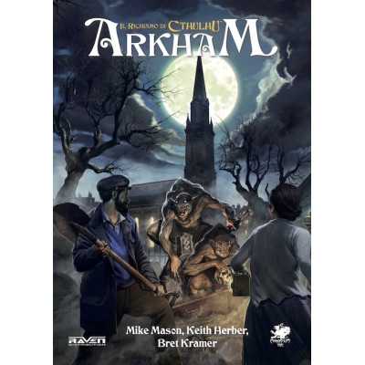 ARKHAM il richiamo di cthulhu IN ITALIANO gioco di ruolo RAVEN settima edizione