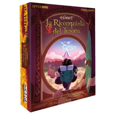 LA RICONQUISTA DEL TESORO gioco da tavolo LO HOBBIT asmodee IN ITALIANO età 10+