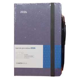AGENDA 2026 cartomania DAILY giornaliera SHINE IT UP da 12 mesi BLU