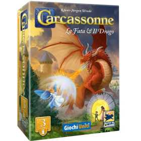 LA FATA E IL DRAGO espansione 3 per CARCASSONNE edizione 2025 IN ITALIANO età 7+