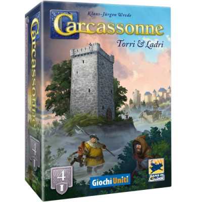 TORRI E LADRI espansione 4 per CARCASSONNE edizione 2025 IN ITALIANO età 7+