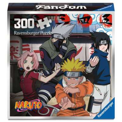 PUZZLE 300 PEZZI ravensburger NARUTO originale FANDOM verticale