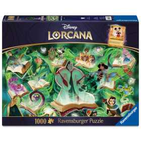 PUZZLE 1000 PEZZI ravensburger LORCANA originale EMERALD softclick DISNEY