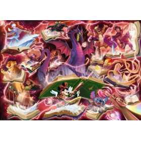 PUZZLE 1000 PEZZI ravensburger LORCANA originale RUBY softclick DISNEY