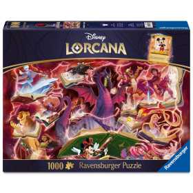 PUZZLE 1000 PEZZI ravensburger LORCANA originale RUBY softclick DISNEY