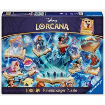 PUZZLE 1000 PEZZI ravensburger LORCANA originale SAPPHIRE softclick DISNEY