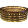 COLOSSEO di roma COLOSSEUM rome PUZZLE 3D tridimensionale LUMINOSO ravensburger 262 PEZZI età 8+