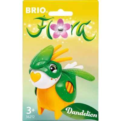 DANDELION CON OUTFIT A FOGLIA personaggio BRIO FLORA animale IN PLASTICA giocattolo DA COLLEZIONE età 3+