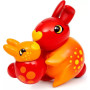 ZINNIA E PEACH personaggi BRIO FLORA animali IN PLASTICA giocattolo DA COLLEZIONE età 3+