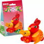 ZINNIA E PEACH personaggi BRIO FLORA animali IN PLASTICA giocattolo DA COLLEZIONE età 3+