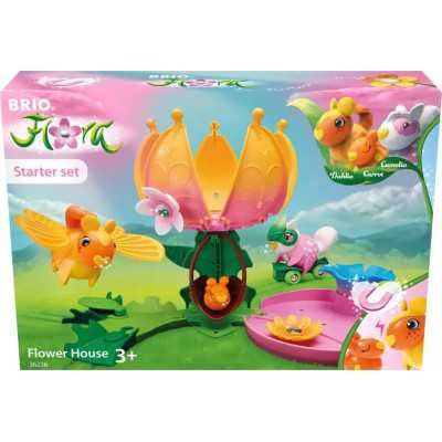 LA CASA IN FIORE starter set BRIO FLORA flower house DA COLLEZIONE età 3+