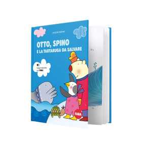 OTTO, SPINO E LA TARTARUGA DA SALVARE libro + audiolibro FABA in italiano CIRCA 15 MINUTI età 5+