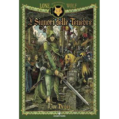 I SIGNORI DELLE TENEBRE joe dever LUPO SOLITARIO VOL 1 lone wolf LIBRO GAME vincent books GAMEBOOK edizione speciale