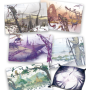 PLAYMAT tappetino per ETHERSTONE ghenos games BLU accessorio di gioco
