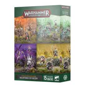 REAVERS OF RUIN chaos warbands WARHAMMER underworlds SET DI 15 MINIATURE età 12+