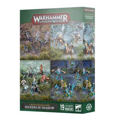 SEEKERS IN SHADOW order warbands WARHAMMER underworlds SET DI 19 MINIATURE età 12+