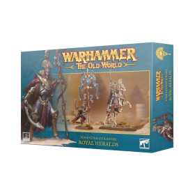 ROYAL HERALDS set di 2 miniature TOMB KINGS OF KHEMRI warhammer THE OLD WORLD età 12+