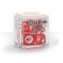 BLOOD BOWL DICE SET con 7 dadi ROSSI E BIANCHI games workshop TRASPARENTI età 12+