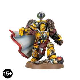LORD CASTELLAN EVANDER GARRIUS miniatura THE TYRANT OF CTHONIA warhammer 40k IMPERIAL FISTS età 12+