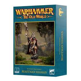 BEASTMAN SHAMAN miniatura BEASTMEN BRAYHERDS warhammer THE OLD WORLD età 12+