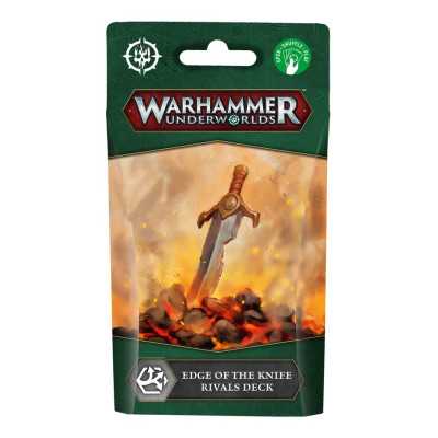 EDGE OF THE KNIFE rivals deck IN INGLESE warhammer UNDERWORLDS età 12+