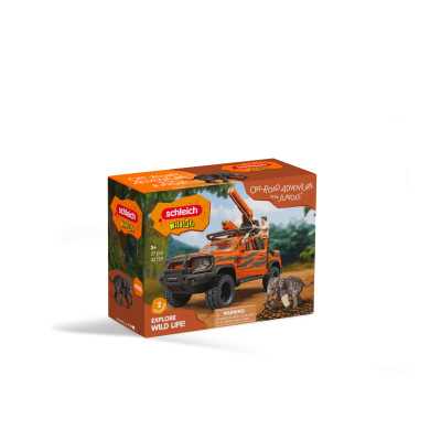 AVVENTURA NELLA GIUNGLA set di miniature in resina WILD LIFE schleich 42720 età 3+