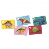 BATASAURUS bata saurus DINOSAURI gioco di carte MEMORIA Djeco STRATEGIA 5 anni +