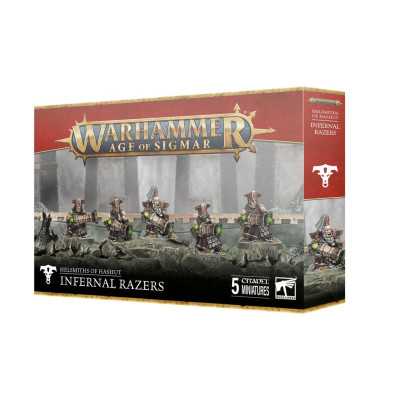 DEVASTATORI INFERNALI infernal razers HELSMITHS OF HASHUT warhammer AGE OF SIGMAR età 12+