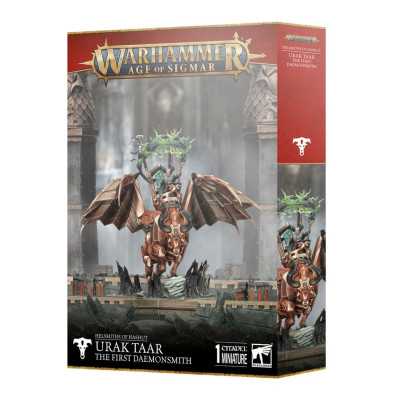 URAK TAAR the first daemonsmith IL PRIMO FABBRO DEMONIACO miniatura HELSMITHS OF HASHUT warhammer AGE OF SIGMAR età 12+